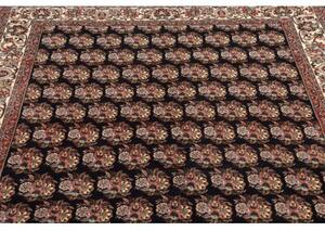 Tappeto Bidjar Stilizzato Blu Scuro Beige 156x242 Cm