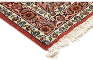 Tappeto Zandjan Stilizzato Rosso Mattone Beige Corsia 64x245 Cm