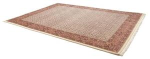 Tappeto Bidjar Con Seta Stilizzato Avorio Rosso Ruggine 250x337 Cm