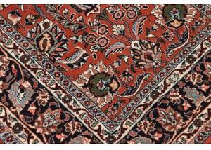 Tappeto Bidjar Floreale Ruggine Blu Scuro Corsia 76x291 Cm