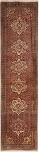 Tappeto Bidjar Stilizzato Ruggine Beige Corsia 77x325 Cm