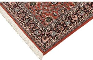 Tappeto Bidjar Floreale Ruggine Blu Scuro Corsia 76x291 Cm