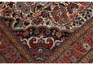 Tappeto Jahrom Medaglione Floreale Rosso Mattone Avorio 137x215 Cm