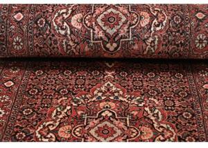 Tappeto Bidjar Stilizzato Rosso Ruggine Blu Scuro Corsia 81x290 Cm