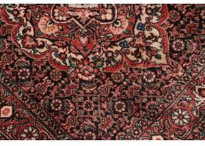 Tappeto Bidjar Stilizzato Rosso Ruggine Blu Scuro Corsia 81x290 Cm