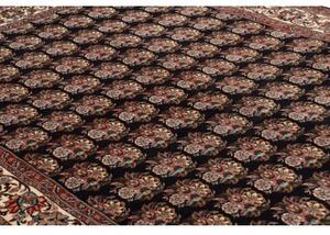 Tappeto Bidjar Stilizzato Blu Scuro Beige 156x242 Cm