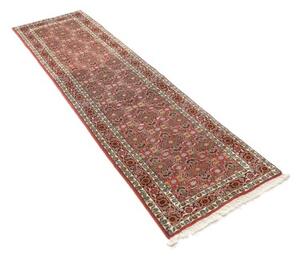 Tappeto Zandjan Stilizzato Rosso Mattone Beige Corsia 64x245 Cm