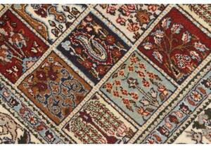 Tappeto Moud Geometrico Rosso Azzurro 96x145 Cm