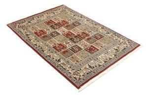 Tappeto Moud Geometrico Rosso Azzurro 96x145 Cm