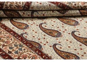 Tappeto Ilaam Stilizzato Avorio Rosso Ruggine 144x209 Cm