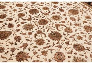 Tappeto Tabriz Royal Floreale Avorio Nero 298x300 Cm