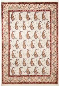 Tappeto Ilaam Stilizzato Avorio Rosso Ruggine 144x209 Cm