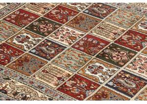 Tappeto Moud Geometrico Rosso Azzurro 96x145 Cm
