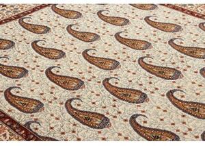 Tappeto Ilaam Stilizzato Avorio Rosso Ruggine 144x209 Cm