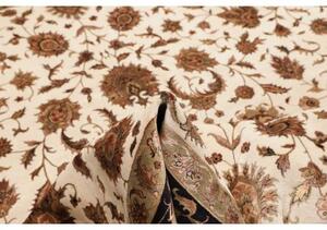 Tappeto Tabriz Royal Floreale Avorio Nero 298x300 Cm