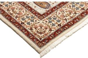 Tappeto Ilaam Stilizzato Avorio Rosso Ruggine 144x209 Cm
