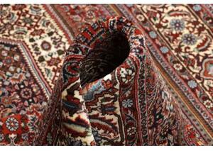 Tappeto Bidjar Stilizzato Rosso Scuro Avorio 140x228 Cm