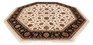Tappeto Tabriz Royal Floreale Avorio Nero 298x300 Cm