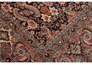 Tappeto Bidjar Stilizzato Marrone Scuro Bordeaux 257x342 Cm