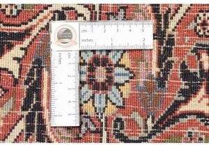 Tappeto Bidjar Stilizzato Marrone Scuro Bordeaux 257x342 Cm