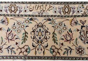 Tappeto Nain 6la Medaglione Floreale Avorio Rosso 158x248 Cm