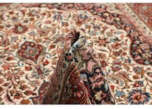Tappeto Ilaam Medaglione Floreale Avorio Rosso 138x212 Cm