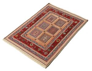 Tappeto Nimbaft Geometrico Becco Di Mattone Azzurro 61x87 Cm