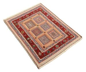 Tappeto Nimbaft Geometrico Becco Di Mattone Azzurro 61x87 Cm