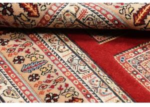 Tappeto Nimbaft Geometrico Rosso Beige 80x116 Cm