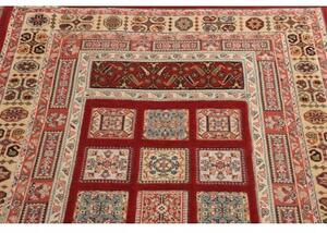 Tappeto Nimbaft Geometrico Rosso Mattone Avorio 109x159 Cm