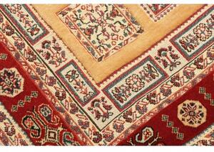 Tappeto Nimbaft Geometrico Rosso Beige 82x121 Cm