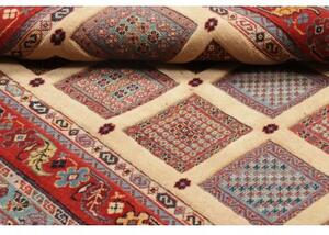 Tappeto Nimbaft Geometrico Beige Rosso 103x129 Cm