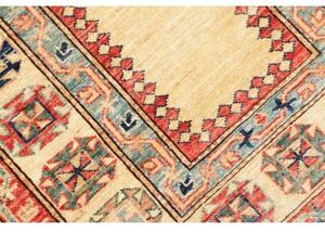 Tappeto Kazak Fine Geometrico Beige Rosso Mattone Corsia 83x322 Cm