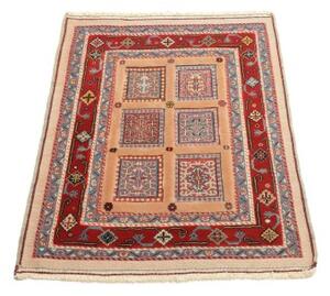 Tappeto Nimbaft Geometrico Becco Di Mattone Azzurro 61x87 Cm