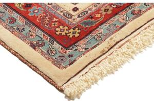 Tappeto Nimbaft Geometrico Beige Rosso 103x129 Cm