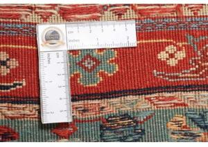 Tappeto Nimbaft Geometrico Beige Rosso 103x129 Cm