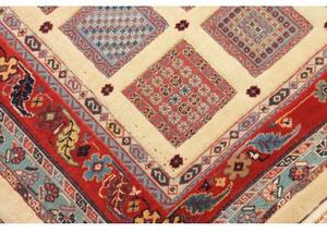 Tappeto Nimbaft Geometrico Beige Rosso 103x129 Cm