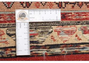 Tappeto Nimbaft Geometrico Rosso Beige 80x116 Cm