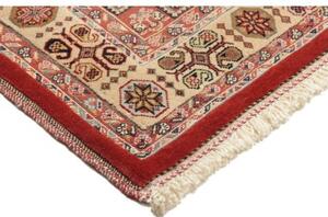Tappeto Nimbaft Geometrico Rosso Mattone Avorio 109x159 Cm