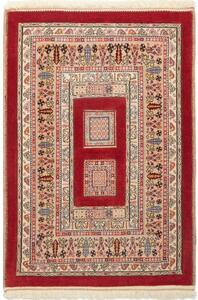 Tappeto Nimbaft Geometrico Rosso Beige 80x116 Cm