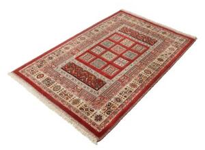 Tappeto Nimbaft Geometrico Rosso Mattone Avorio 109x159 Cm