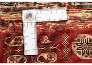 Tappeto Nimbaft Geometrico Rosso Beige 82x121 Cm