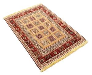 Tappeto Nimbaft Geometrico Rosso Beige 82x121 Cm