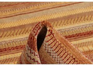 Tappeto Cromopura Geometrico Arancione Rosso Mattone 198x288 Cm