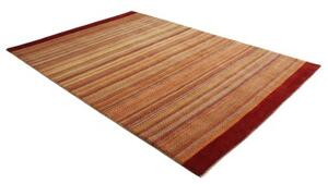 Tappeto Cromopura Geometrico Arancione Rosso Mattone 198x288 Cm
