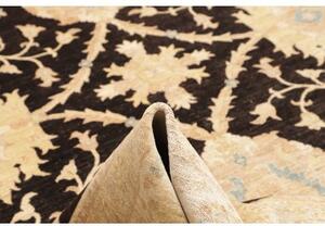 Tappeto Zigler Fine Stilizzato Marrone Scuro Beige 302x409 Cm