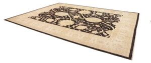 Tappeto Zigler Fine Stilizzato Marrone Scuro Beige 302x409 Cm