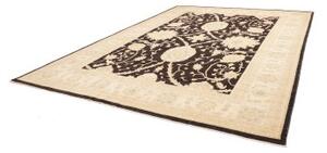 Tappeto Zigler Fine Stilizzato Marrone Scuro Beige 302x409 Cm