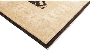 Tappeto Zigler Fine Stilizzato Marrone Scuro Beige 302x409 Cm
