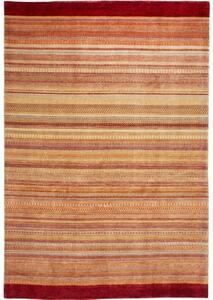 Tappeto Cromopura Geometrico Arancione Rosso Mattone 198x288 Cm
